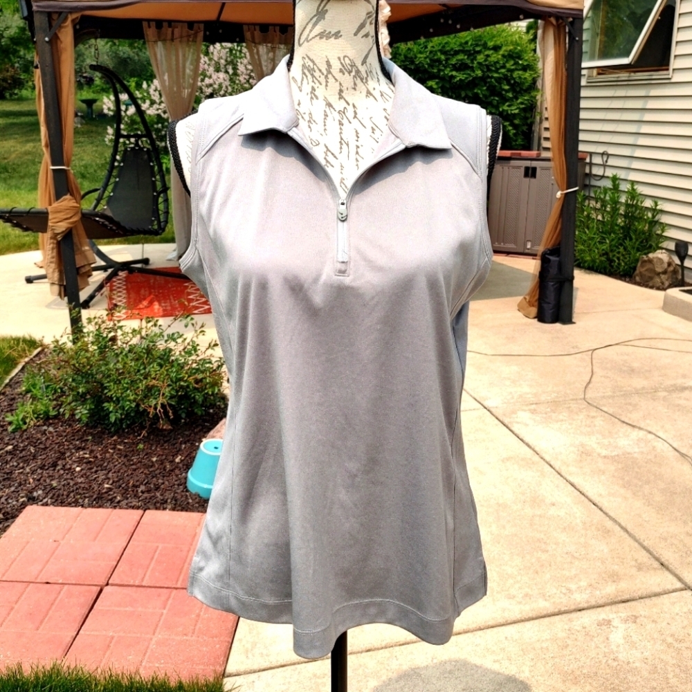 Slazenger Large Grey Golf Shirt NWT!